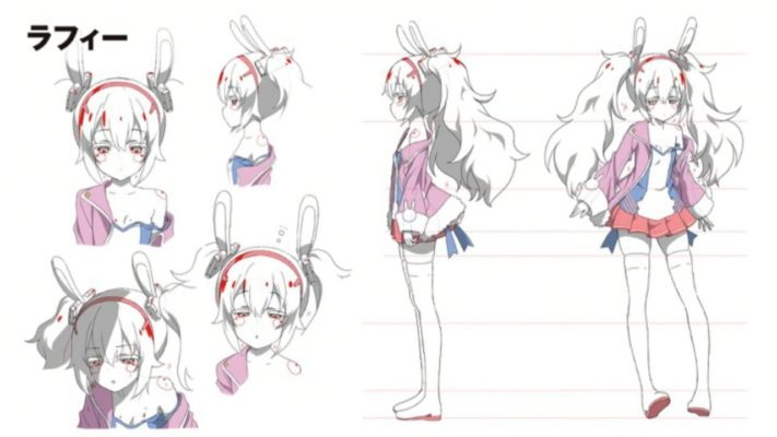lineart-laffey